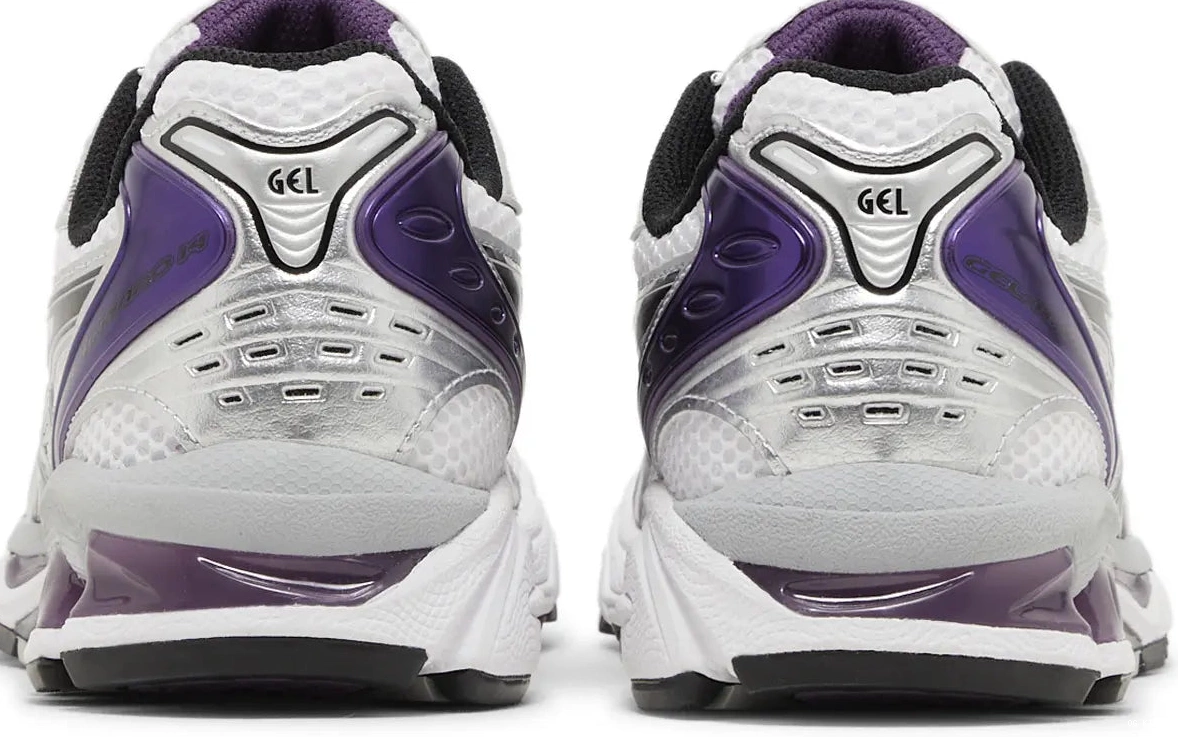 White ASICS Dark Gel-Kayano 14 Grape W 0801
